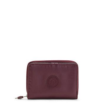 Kipling Money Love Metallic Small Lommebok Burgunder | NO 1417AH